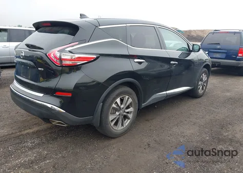 2017 Nissan Murano S/Sl/Sv/Platinum из США, поврежденный, VIN 5N1AZ2MH2HN190027